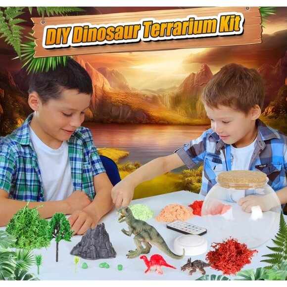 DINOSAUR Light-Up Terrarium Kit - Picture 4 of 7